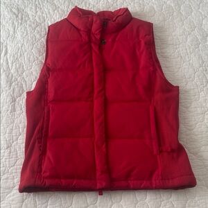 Red Puffer Vest